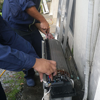 沖縄名和電機の施工写真