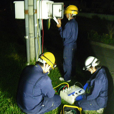 沖縄名和電機の施工写真